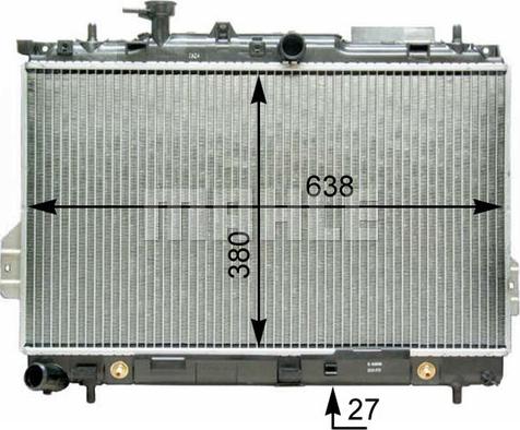 Wilmink Group WG2182497 - Radiator, engine cooling autospares.lv