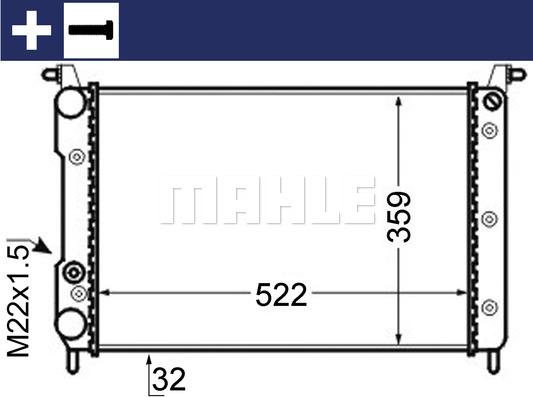 Wilmink Group WG2182508 - Radiator, engine cooling autospares.lv