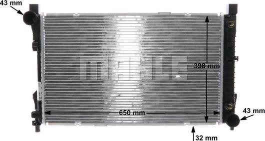 Wilmink Group WG2182661 - Radiator, engine cooling autospares.lv