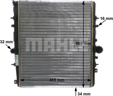 Wilmink Group WG2182630 - Radiator, engine cooling autospares.lv