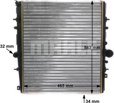 Wilmink Group WG2182631 - Radiator, engine cooling autospares.lv