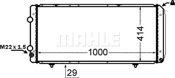 Wilmink Group WG2182625 - Radiator, engine cooling autospares.lv