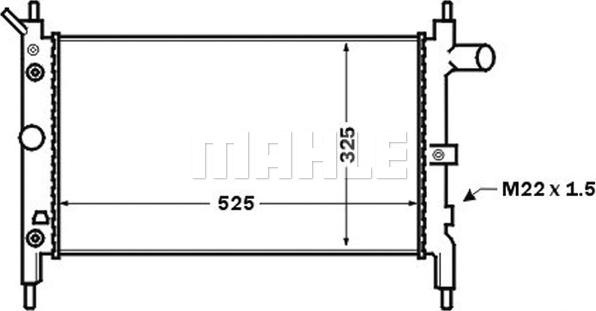 Wilmink Group WG2182674 - Radiator, engine cooling autospares.lv