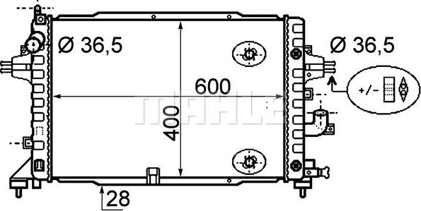 Wilmink Group WG2182888 - Radiator, engine cooling autospares.lv