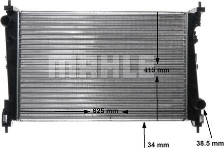 Wilmink Group WG2182338 - Radiator, engine cooling autospares.lv