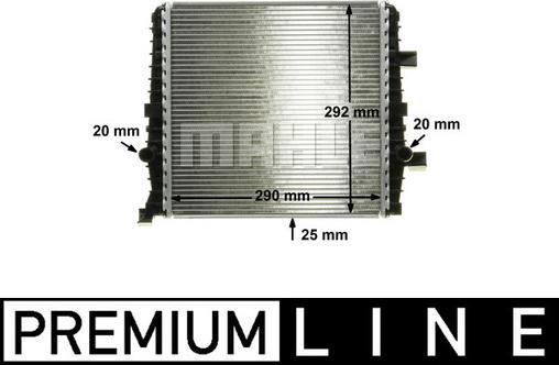 Wilmink Group WG2182252 - Radiator, engine cooling autospares.lv