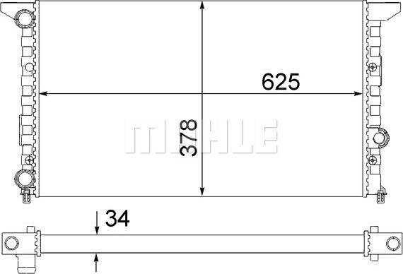 Wilmink Group WG2182270 - Radiator, engine cooling autospares.lv