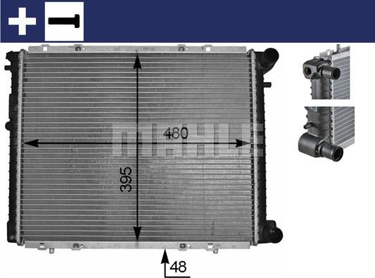 Wilmink Group WG2182707 - Radiator, engine cooling autospares.lv