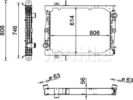 Wilmink Group WG2182734 - Radiator, engine cooling autospares.lv