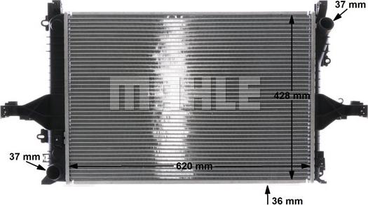 Wilmink Group WG2182732 - Radiator, engine cooling autospares.lv