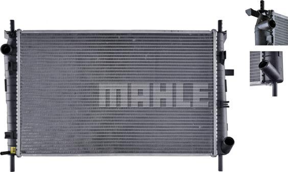 Wilmink Group WG2182726 - Radiator, engine cooling autospares.lv