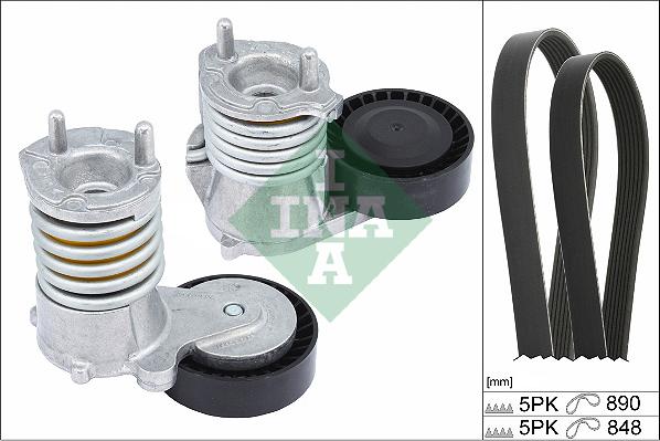 Wilmink Group WG2136849 - V-Ribbed Belt Set autospares.lv