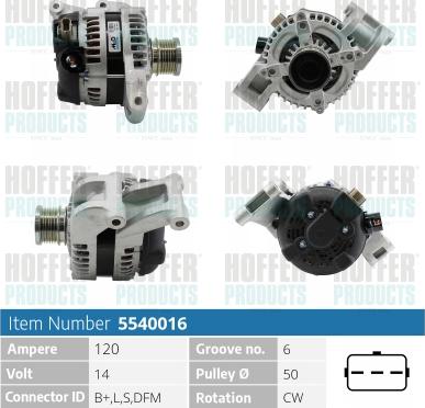 Wilmink Group WG2174981 - Alternator autospares.lv