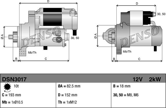 Wilmink Group WG2170237 - Starter autospares.lv