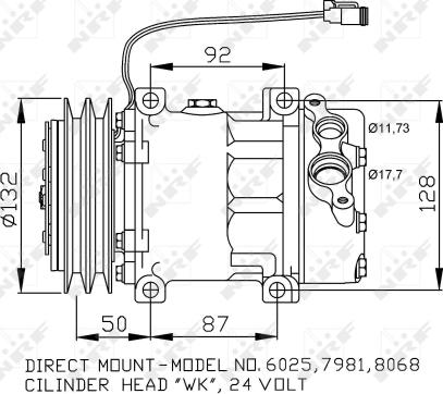 Wilmink Group WG2260598 - Compressor, air conditioning autospares.lv