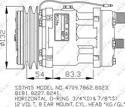 Wilmink Group WG2260553 - Compressor, air conditioning autospares.lv