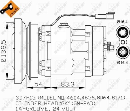 Wilmink Group WG2260566 - Compressor, air conditioning autospares.lv