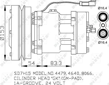 Wilmink Group WG2260652 - Compressor, air conditioning autospares.lv