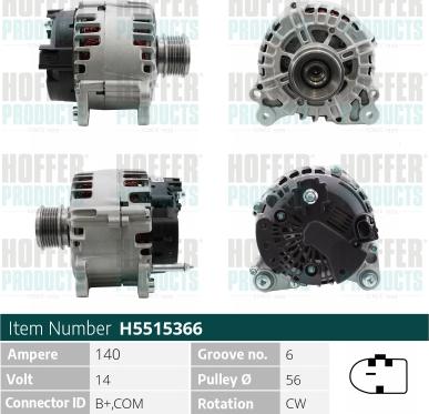 Wilmink Group WG2263659 - Alternator autospares.lv