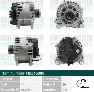 Wilmink Group WG2263666 - Alternator autospares.lv