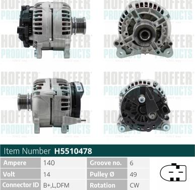 Wilmink Group WG2263629 - Alternator autospares.lv