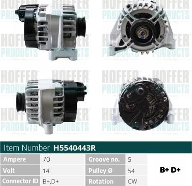 Wilmink Group WG2263709 - Alternator autospares.lv