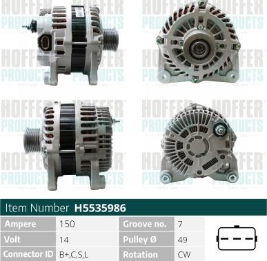 Wilmink Group WG2263702 - Alternator autospares.lv