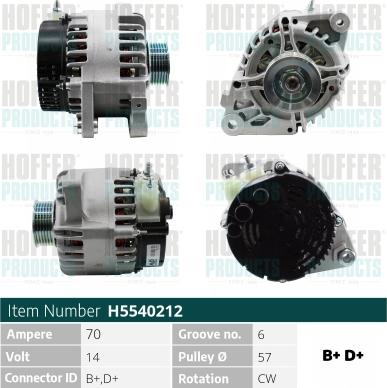 Wilmink Group WG2263707 - Alternator autospares.lv