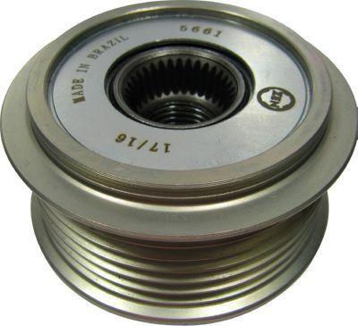 Wilmink Group WG2262456 - Pulley, alternator, freewheel clutch autospares.lv