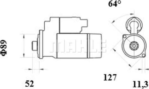 Wilmink Group WG2203444 - Starter autospares.lv