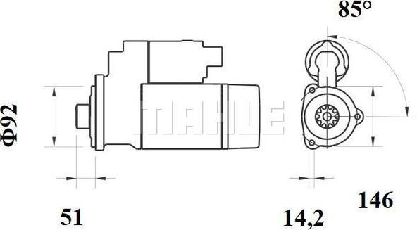 Wilmink Group WG2203432 - Starter autospares.lv