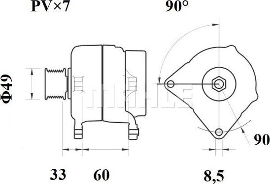 Wilmink Group WG2203011 - Alternator autospares.lv