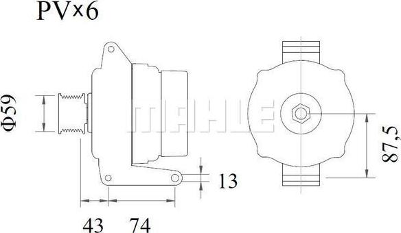 Wilmink Group WG2203021 - Alternator autospares.lv