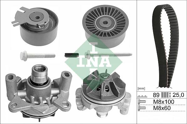 Wilmink Group WG2202794 - Water Pump & Timing Belt Set autospares.lv