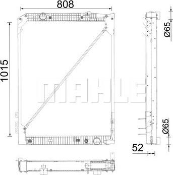 Wilmink Group WG2224759 - Radiator, engine cooling autospares.lv