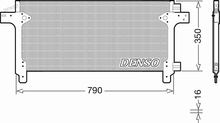 Wilmink Group WG2270577 - Condenser, air conditioning autospares.lv