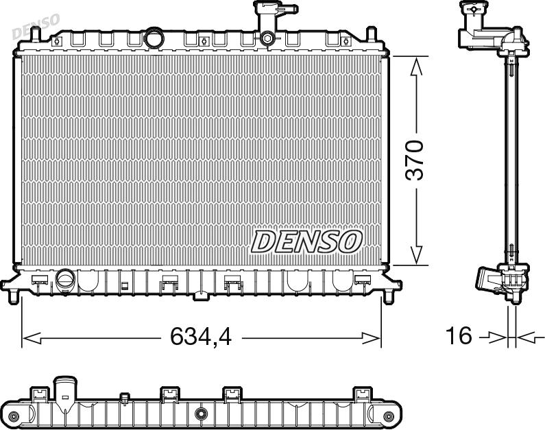 Wilmink Group WG2270666 - Radiator, engine cooling autospares.lv