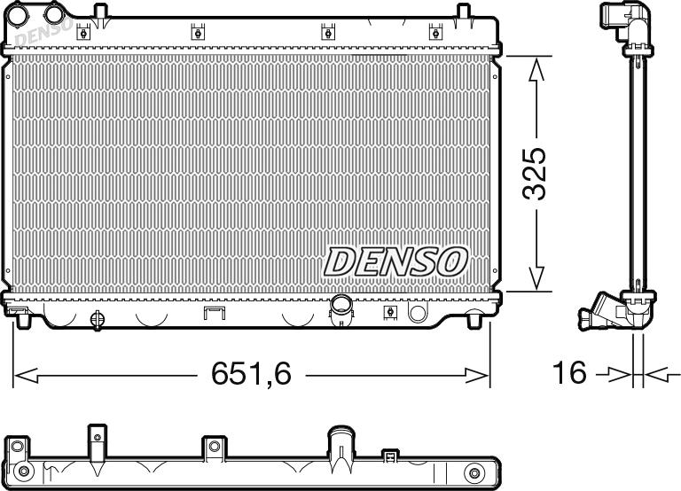 Wilmink Group WG2270661 - Radiator, engine cooling autospares.lv