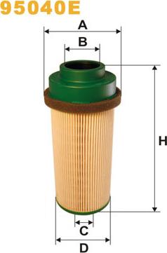 WIX Filters 95040E - Fuel filter autospares.lv