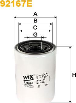 WIX Filters 92167E - Oil Filter autospares.lv
