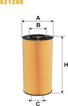 WIX Filters 92129E - Oil Filter autospares.lv