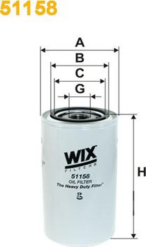 WIX Filters 51158 - Oil Filter autospares.lv