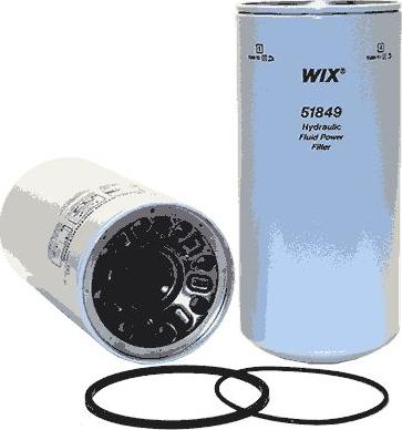 WIX Filters 51849 - Filter, operating hydraulics autospares.lv