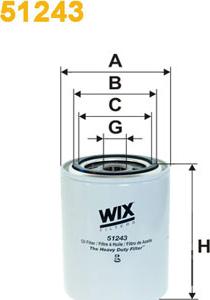 WIX Filters 51243 - Oil Filter autospares.lv