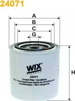 WIX Filters 24071 - Coolant Filter autospares.lv