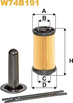 WIX Filters W74B191 - Urea Filter autospares.lv