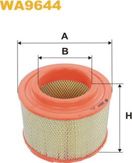 WIX Filters WA9644 - Air Filter, engine autospares.lv