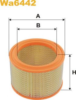 WIX Filters WA6442 - Air Filter, engine autospares.lv