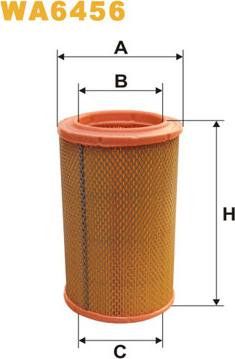 WIX Filters WA6456 - Air Filter, engine autospares.lv