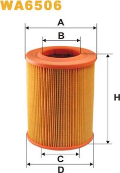 WIX Filters WA6506 - Air Filter, engine autospares.lv